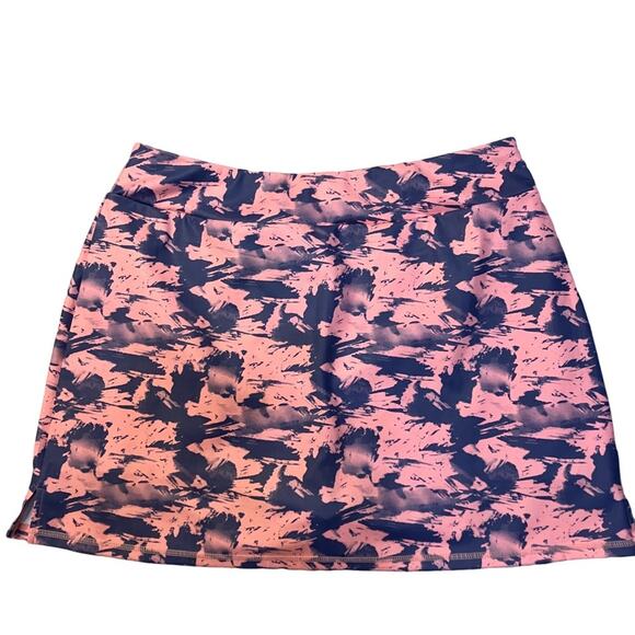 Pink and Blue Mini Pencil Skorts for Athletic Occasions XL - Picture 3 of 7